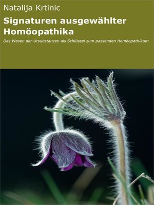 cover image of Signaturen ausgewählter Homöopathika